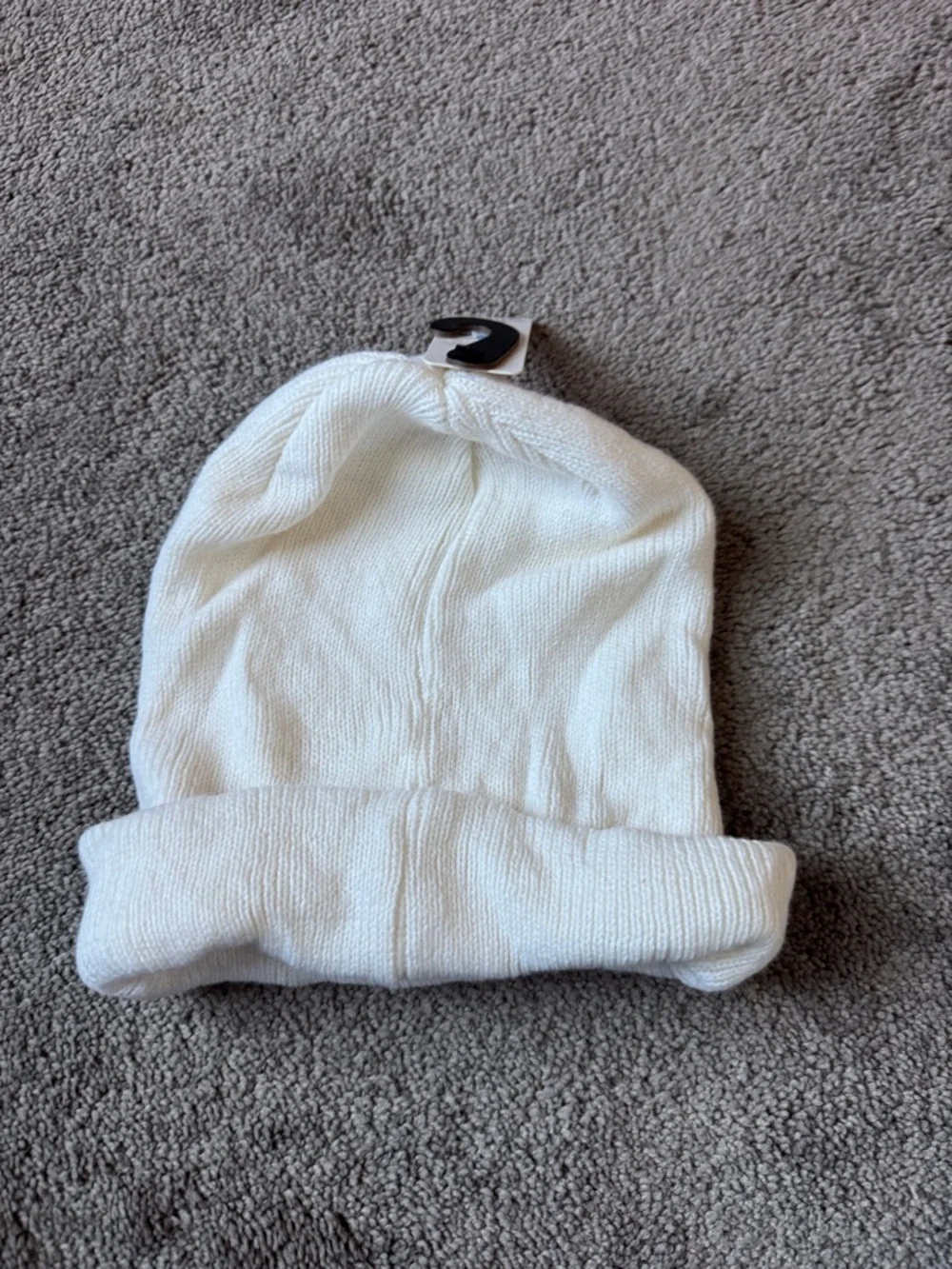 NWT Adidas Original White Black Trefoil Beanie SIZE OS